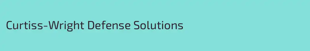 Curtiss-Wright Defense Solutions